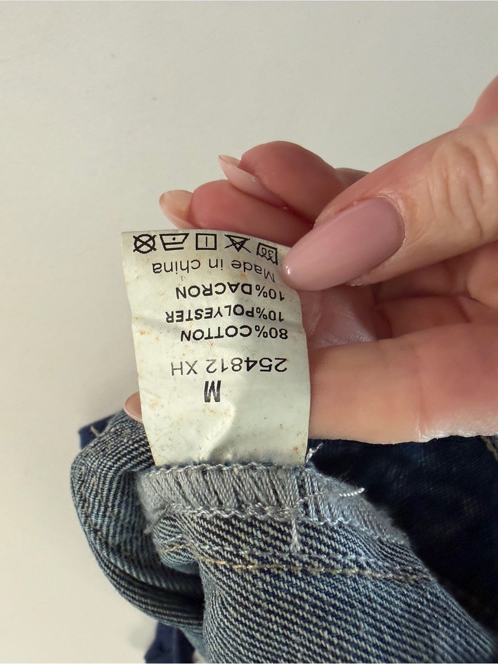 Women's Blue Washed Wide Leg Jeans - Picture 7 of 7